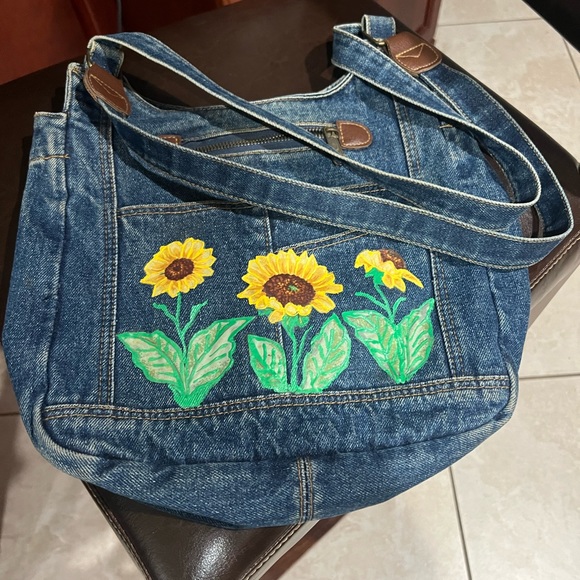 Sunflower Jean Purse - Picture 4 of 16